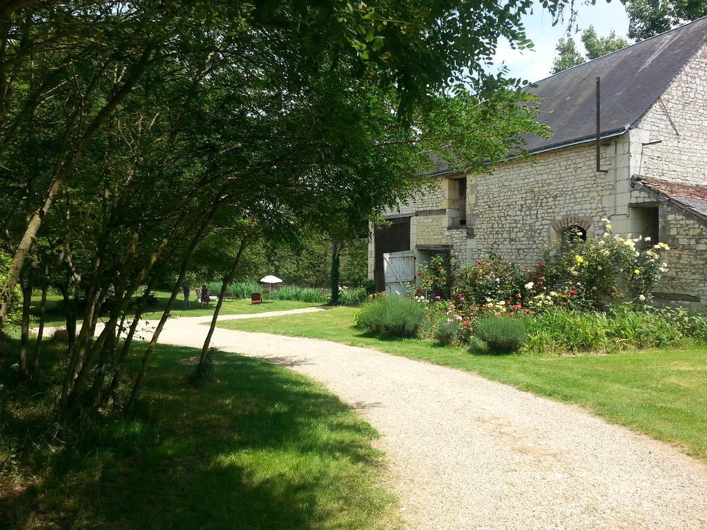 Bed and Breakfast La Cle Des Jardins Nouâtre Exterior foto